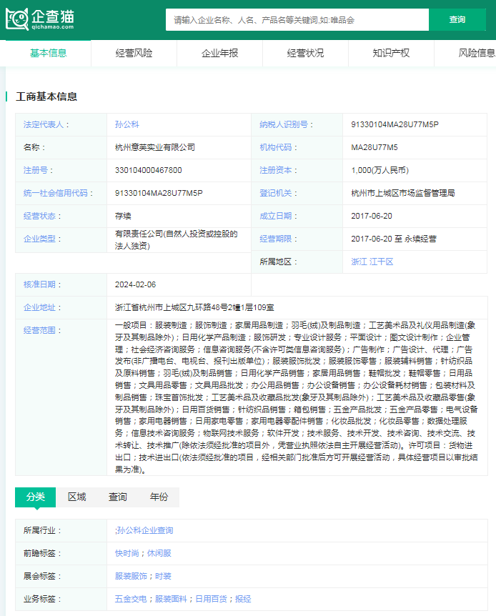 2024年中国十大最火服装企业一览：女装退货率飙升80%抖音女装“一姐”都干不动了必威(图10)